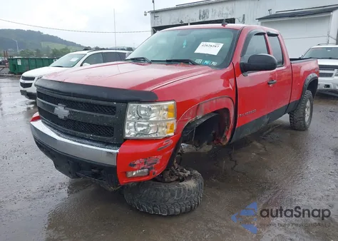 2008 Chevrolet Silverado 1500 Lt1 из США, поврежденный, VIN 2GCEK19J581308136